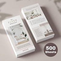 Service d'impression flexographique sur papier offset personnalisé A6-A0, laminage de film, affiches publicitaires personnalisées pour entreprises