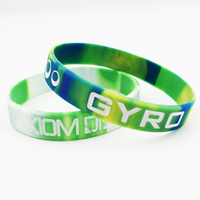 Bracelet en silicone promotionnel très demandé, personnalisable avec logo en relief, impression par sublimation, étanche, motif art populaire, durable, pour événements