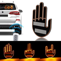 Nouvelle lumière de geste de main pour la lumière LED de signe de fenêtre arrière de voiture YFG1 lumière intérieure de doigt automatique