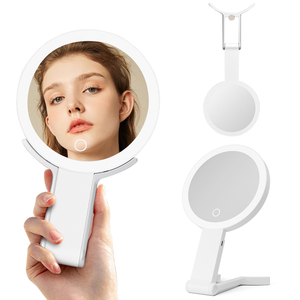 M32 <strong>Triple</strong> Hand <strong>Mirrors</strong> Magnifying Makeup <strong>Mirror</strong> Hand Held Double Sides 7X Costom Female <strong>Mirror</strong> - Product Image 1
