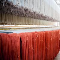 Fil de viscose torsadé 600D/1X3 multi-brins pour broderie, pompons et tapis