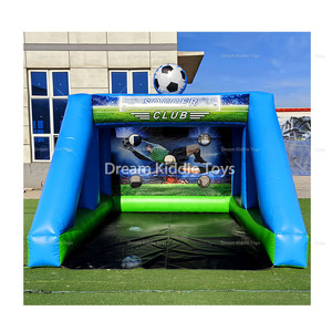Hot bán tùy chỉnh thương mại Inflatable bóng đá cổng trẻ em dành cho người lớn sân chơi Inflatable trò chơi thể thao thiết lập bóng đá - Product Image 1