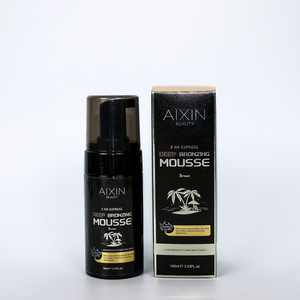 Mousse Autoabbronzante Personalizzata alle Erbe, Idratante, Non Essiccante, Acceleratore di Abbronzatura SPF 50+, Lunga Durata, per un Tono della Pelle Naturale - Product Image 1