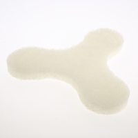 Tampon de polissage en polyester, tampon abrasif souple pour machine à nettoyer et polir les sols, nettoyage commercial des surfaces
