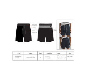 Pantalones Cortos Deportivos Personalizados para Hombre, 100% Algodón, Estilo Informal, Cintura Elástica con Cordón, Secado Rápido, Transpirables, Venta al por Mayor, OEM - Product Image 1