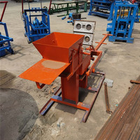 Machine manuelle de fabrication de briques en terre cuite emboîtables, marque QT, facile à utiliser