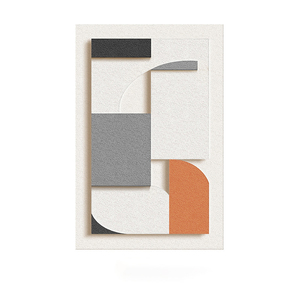 Minimalistisches Abstraktes Geometrisches Sandstein-Wandbild für Wohnzimmer-Sofa-Hintergrund - Product Image 6