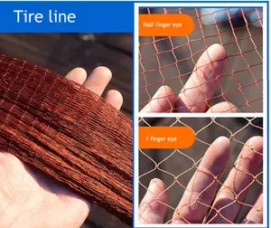 Wholesale High Quality Nylon Monofilament Lines Throw Cast Net Fishing Fishing Net