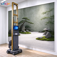 Imprimante murale UV LINCJET LC-A2 pour carreaux de céramique, machine d'impression murale numérique mobile pour la décoration murale en carrelage