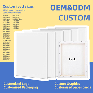 Art Printing Blank Stretched <span class=keywords><strong>Canvas</strong></span> Wood Blank <span class=keywords><strong>Canvas</strong></span> Cotton Painting <span class=keywords><strong>Canvas</strong></span> Tamanho personalizado lona esticada para pintura - Product Image 6