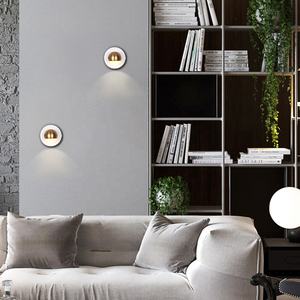 New Small Round Modern Wall <b>Light</b> Decorative Nordic Wall Sconce <b>Living</b> <b>Room</b> Bedroom Bedside Wall <b>light</b> with <b>LED</b> Home Hotel - Product Image 5