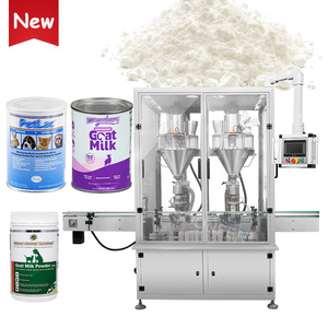 Độ Chính Xác Cao Tự Động Khô Dê Sữa Bột Máy Rót Chai Cho Có Thể Chai Mèo Con Chó Sữa Bột Bột Máy Chiết Rót - Product Image 1