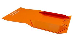 Boîte cadeau magnétique pliable haut de gamme personnalisée avec ruban, en matériaux recyclés, résistante aux UV, idéale pour les vêtements de marque et les cadeaux commerciaux - Product Image 5