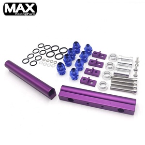 Cho Subaru Impreza WRX STI <span class=keywords><strong>EJ20</strong></span> EJ25 STI Xe Auto Parts Racing Cao Lưu Lượng Cao Khối Lượng Động Cơ Nhôm Phun Dầu Nhiên Liệu Rail Kit - Product Image 2