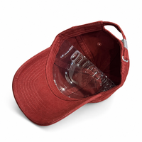 Casquette de baseball personnalisée avec logo brodé noir effet vieilli, six panneaux, style Dad Hat, streetwear, visière incurvée, en sergé de coton, vente en gros OEM