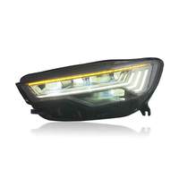 Lampu Depan Mobil LED Lampu Siang Hari Lampu Sinyal Belok Otomatis Lampu Kabut Lampu Depan LED Rakitan Lampu Depan LED untuk Lampu Depan A6 C7