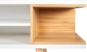 Salon de stockage multicouche de conception moderne Stable et durable Grand chêne de luxe Armoires de rangement en bois modernes pour la maison - Product Image 5