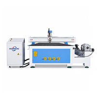 Máquina Router CNC de 4 Ejes Jinan Mosencnc 1325 con Mesa de Adsorción al Vacío y Eje Rotatorio para Tallado de Madera de Alto Rendimiento