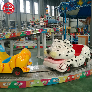 Trenino in pista da corsa gratuito per bambini in treno Mini navetta in auto con treni elettrici del parco divertimenti - Product Image 4