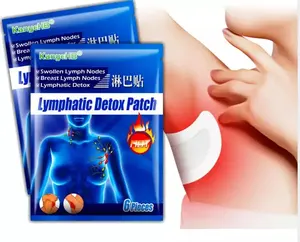Organic Lymphatic Care Patch Herbal Underarm Neck Waist Thigh Fat Burning Slimming Patch Lymph Patches for Women