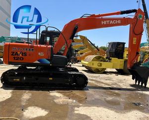 Gebruikt <span class=keywords><strong>HITACHI</strong></span> ZX120 Agile en Responsieve Japanse ZX Zaxis 120 12 ton 12T tweedehands graafmachine voor landbouwgrond en waterbouwkunde - Product Image 1