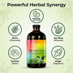 Complément alimentaire naturel Prime 473ML à base de plantes pour la santé quotidienne du corps et de l'intestin, soutien détoxifiant, gouttes liquides orales au séné et au corossol amer - Product Image 4