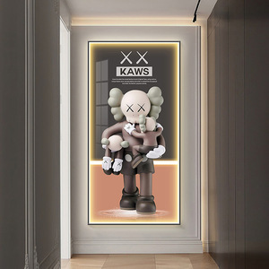 Décoration verticale moderne de luxe décor de salon <span class=keywords><strong>pop</strong></span> tendance ours violent led cristal porcelaine diamant <span class=keywords><strong>peinture</strong></span> d'<span class=keywords><strong>art</strong></span> mural - Product Image 6