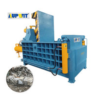 Presse à balles hydraulique horizontale, compacteur de déchets métalliques