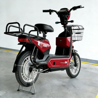 Vélo cargo électrique direct usine 60V, vélo de livraison électrique pour la nourriture 350W 500W, vélo de livraison de repas, vélo cargo électrique