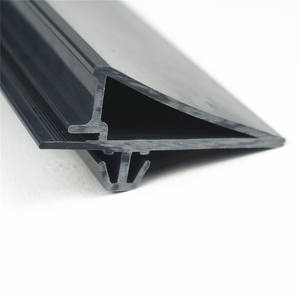 कस्टम थोक सस्ते बढ़ते ट्रैक दीवार कपड़े ट्रैक दीवार pvc प्लास्टिक प्रोफाइल ओम एक्सट्रूज़न प्लास्टिक प्रोफाइल - Product Image 4