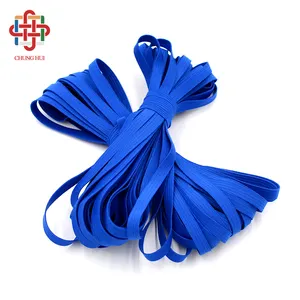 Manufacturer Polyester Elastic Webbing Strap Multicolor Polyester Spandex Nylon Belt for Waistband Hairband