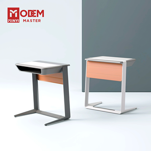 Escritorio Escolar MINYI LOOP, Diseño Moderno, Suministro de Fábrica, Venta Caliente, Muebles Educativos de Madera, Plástico y Metal para Uso en el Aula - Product Image 1