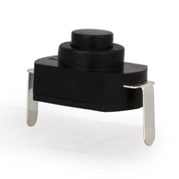 Micro-interrupteurs tactiles momentanés à angle droit 12 mm IP65 en plastique 1NO1NC pour appareils électroménagers 1A Max. Courant 250V