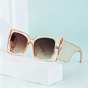 Gafas de Sol <span class=keywords><strong>Partagas</strong></span> al por Mayor, Modernas, de Diseñador, con Logotipo Personalizado, Estilo Ojo de Gato, Montura Completa, Protección UV400, para Mujer, China - Product Image 5