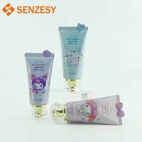 SENZESY 50ml Tabung Krim BB Aluminium Plastik Langsung dari Pabrik, Wadah Krim Tangan Kosmetik untuk Kemasan Tabir Surya, Tahan Lama