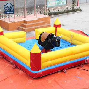 Château gonflable en gros de taureau mécanique de tabagisme de carnaval avec la maison de rebond bon marché aux Etats-Unis à vendre - Product Image 2
