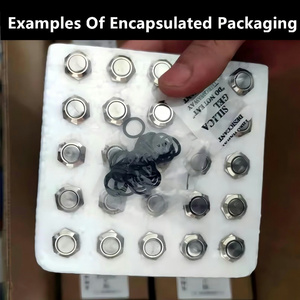 Interrupteur annulaire à bouton poussoir métallique 19mm 3v 12V 24V 110V 220V Lampe LED Illumination Étanche Interrupteur à verrouillage momentané Anneau lumineux - Product Image 6