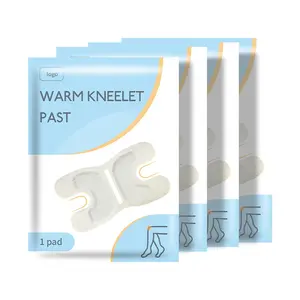 Custom LOGO High Quality Disposable 5 hours 45 Degree Activated Carbon Warmer Self Heating Knee Warmer Patch for Keep Warm