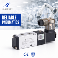 Vanne solénoïde pneumatique 5/2 voies 4V-210-06 DC12V/24V/AC24V/110V/220V Protection IP65 pour tri automatique