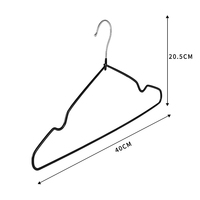 Nouveau design 2023 de Sturdy Factory : Cintre métallique coloré, robuste, flexible, durable et économique