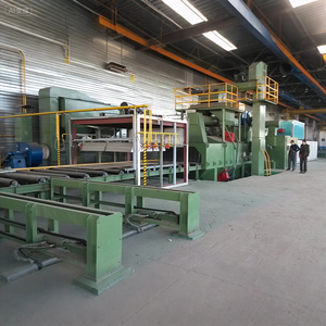 Effiziente kontinuierliche Trocknungs linie Korrosionsschutz-Strahl maschine für Marine-Trocken docks - Product Image 4