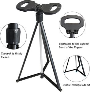 Bastón con Asiento, Altura Ajustable, Equipo de Rehabilitación, Bastón Médico Plegable con Piezas Ajustables para Personas Mayores - Product Image 4