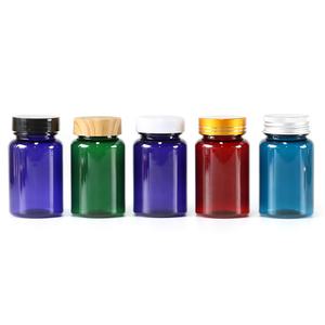 100ml PET Bouteilles En Plastique Vide Capsule Pilule Tablette Médecine Emballage Alimentaire Santé Vitamine Complément Alimentaire Avec Bouchons Couvercle - Product Image 6