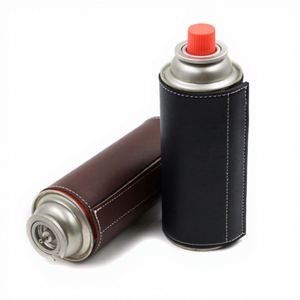 <b>Camping</b> <b>Gas</b> Canister Cover Velcro <b>Gas</b> Cylinder Tank Cover Protective <b>Gas</b> Tank Holder for BBQ - Product Image 1