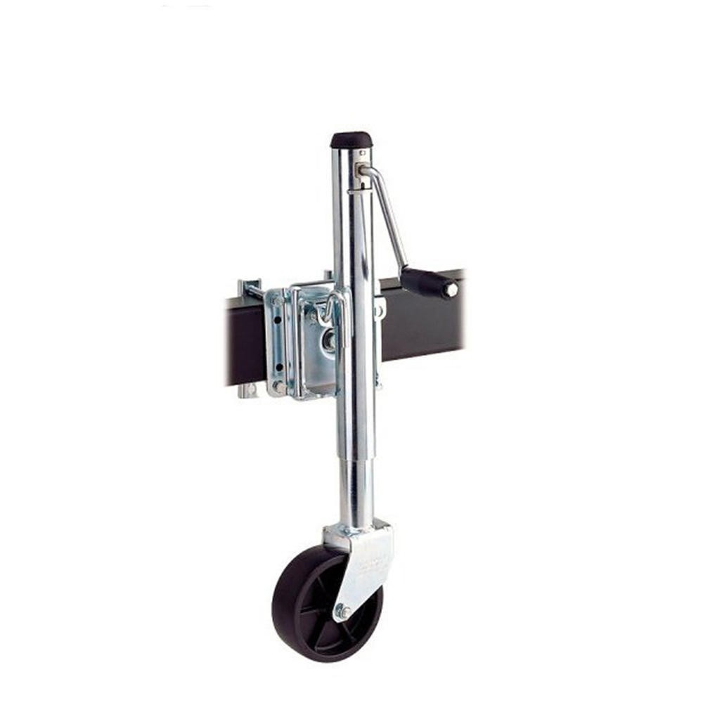 トレーラー タング ジャッキ 5000ポンド14インチリフトAフレームサイド風トレーラージャックジョッキーホイールスタンドコーナース トレーラー  ジャック サイドウィンド 5000 ポンド X15 インチ ジャック ラウンド パイプ マウント スイベル トレーラー トレーラー ...
