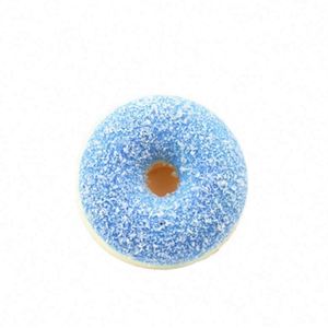 CE Certified Plastic PU Scented Slow Rising Donut Shaped <b>Squishy</b> Toy with Cream Filling Soft Stress Relief Keychain for Kids - Product Image 1