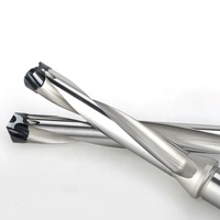 Forets indexables CNC 3D 5D 8D 12D à dents de sabre TCEA, AlTiN, haute précision, refroidissement interne, carbure, ODM OEM