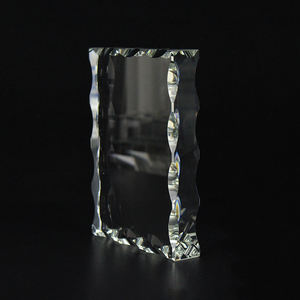 Cadre photo rectangulaire vierge en cristal K9 en gros, gravure laser 2D 3D, impression UV, décoration intérieure, cadeaux d'anniversaire - Product Image 5