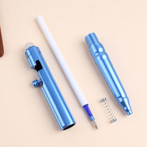 <span class=keywords><strong>Stylo</strong></span> à bille créatif à <span class=keywords><strong>action</strong></span> poussoir 0,5 mm, logo personnalisé, en plastique, encre bleue, <span class=keywords><strong>stylo</strong></span> gel <span class=keywords><strong>effaçable</strong></span> pour étudiants - Product Image 4