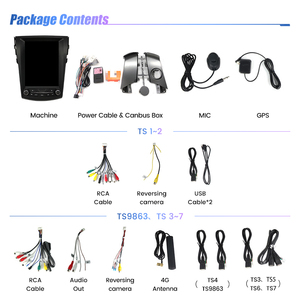<span class=keywords><strong>MEKEDE</strong></span> Pantalla Totalmente Táctil 1024*768 Pantalla de Radio de Coche de Alta Definición 8 Core Cpu 8 + 128GB para Toyota RAV4 2006-2012 - Product Image 6